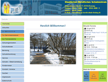 Tablet Screenshot of berufsschule-freising.de